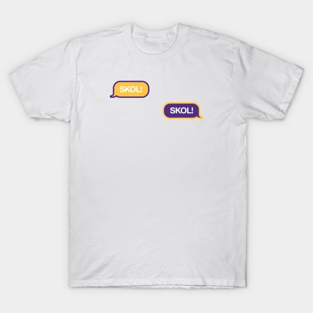 Skol Text Message T-Shirt by Rad Love